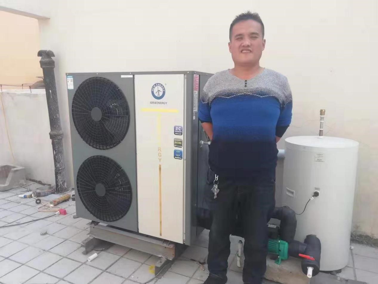 农村用明升mansion88空气能采暖机