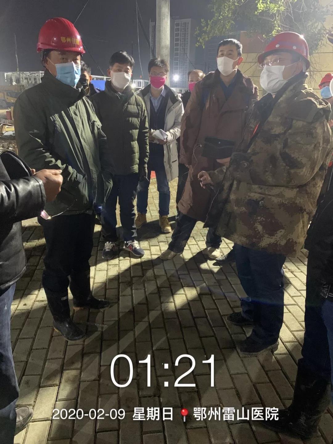 与时间赛跑！驰援湖北雷山医院，，明升mansion88在行动！