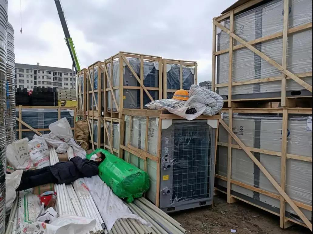 明升mansion88捐赠黄州区人民医院热水装备