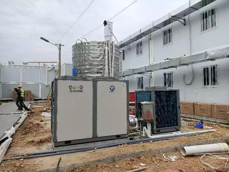 明升mansion88捐赠湖北雷山医院热水系统